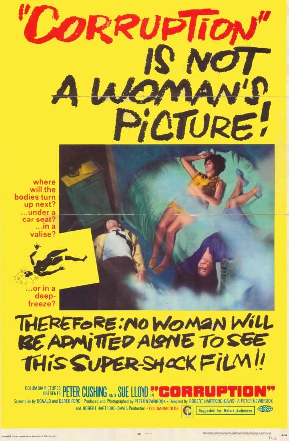 Corruption 1968 poster