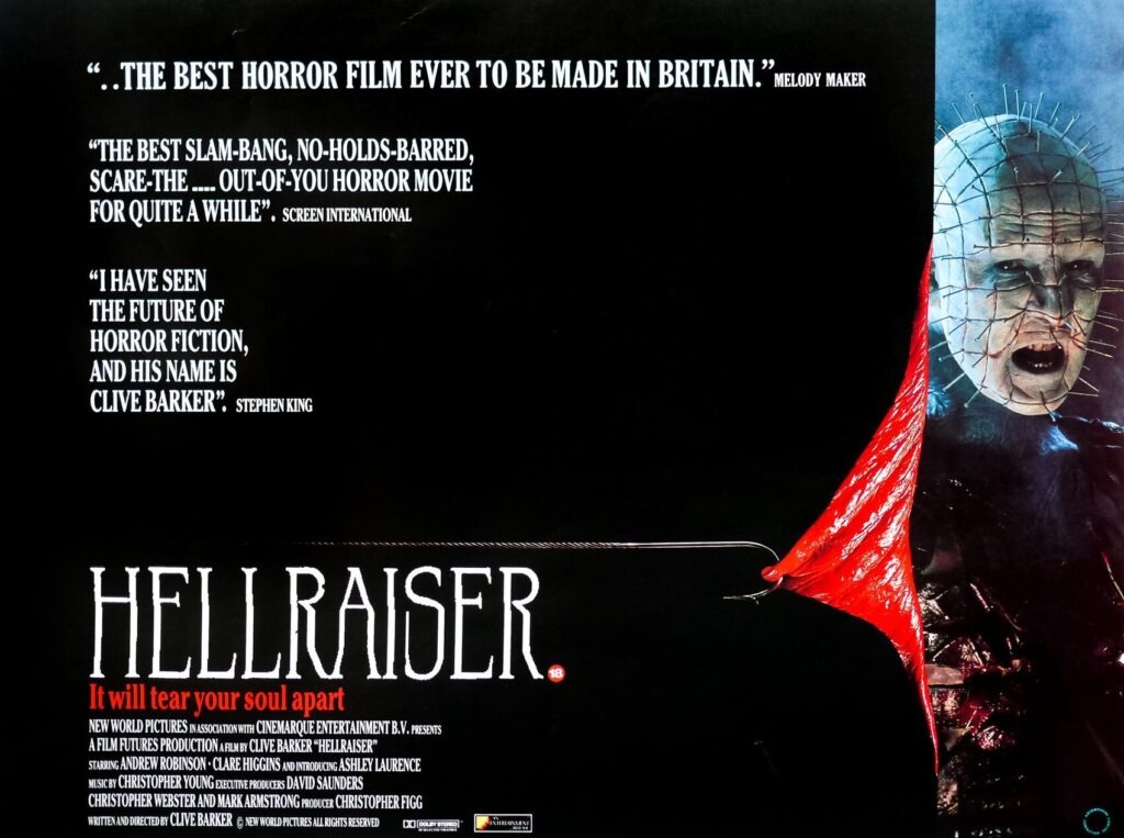 hellraiser quad poster