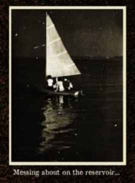 Boat on a reservoir