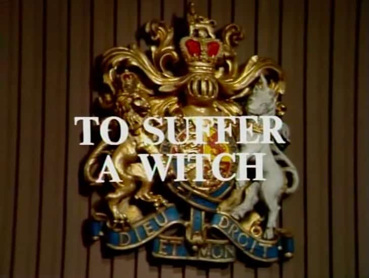 crown court - to suffer a witch