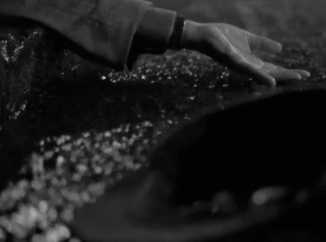 one foot in the grave