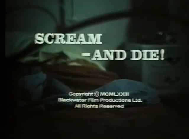 Scream and die 1973