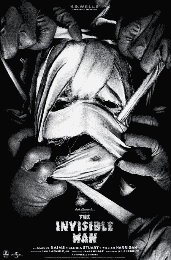 The invisible man poster