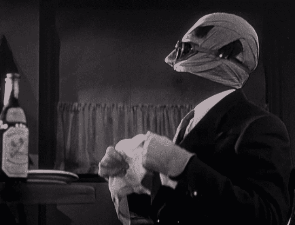 claude rains in the invisible man