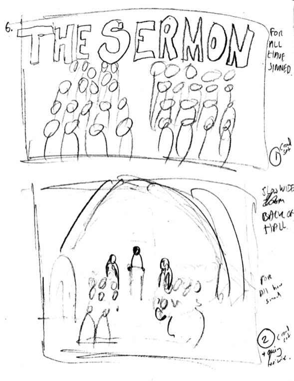 the sermon storyboard